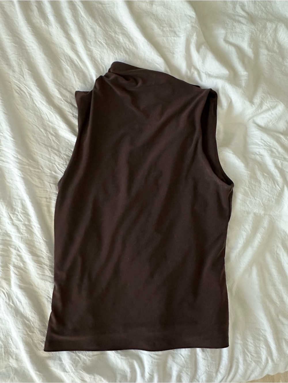 Aritzia babaton Top-rich mocha brown